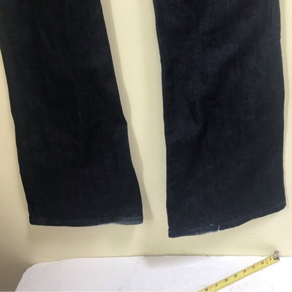 Joe's Jeans Rocker Flare Leg Stretch Dark Denim Wash Naomi Bootcut Pants Zip 29 - Picture 11 of 16